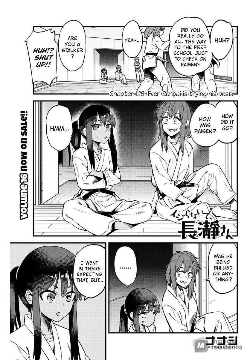 Ijiranaide, Nagatoro-san, Chapter 129 image 01